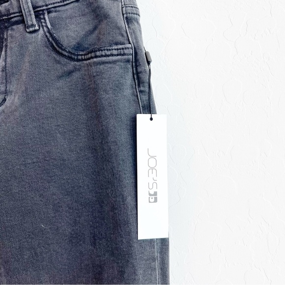 NEW Joe's Women's Lara Cigarette Ankle Jeans Mid Rise Roulette Distressed Blk 25 - Picture 5 of 9